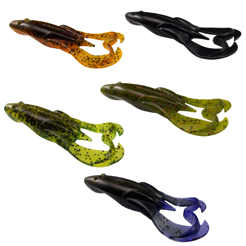 Fishing Equipment Ebay - ESFISESFISHING Flapper Frog 75mm 6szt Top