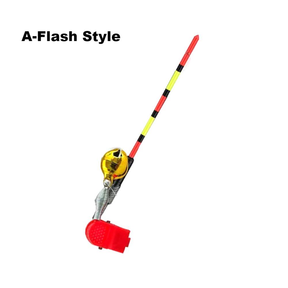 Ice Fishing Tip Up - Wędkarski sygnalizator brań LED do nocnego