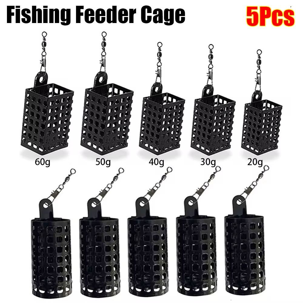Ice Fishing Tip Up - 5 sztuk okrągły kwadratowy podajnik wędkarski