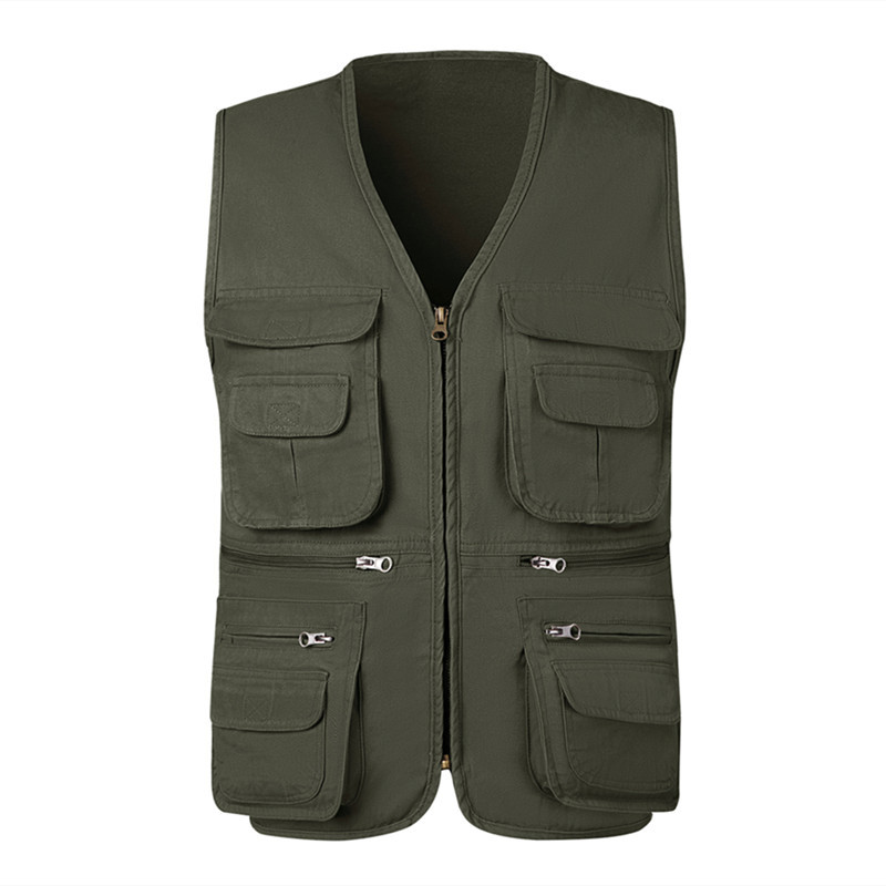 Fishing Vest Jacket - Letnia męska taktyczna kamizelka wędkarska z