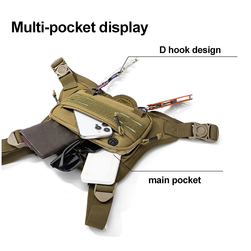 Taktyczna Torba na Klatkę Pier – Fishing Vest Jacket recenzja i cena