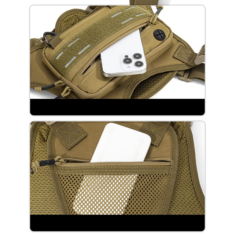 Taktyczna Torba na Klatkę Pier – Fishing Vest Jacket recenzja i cena