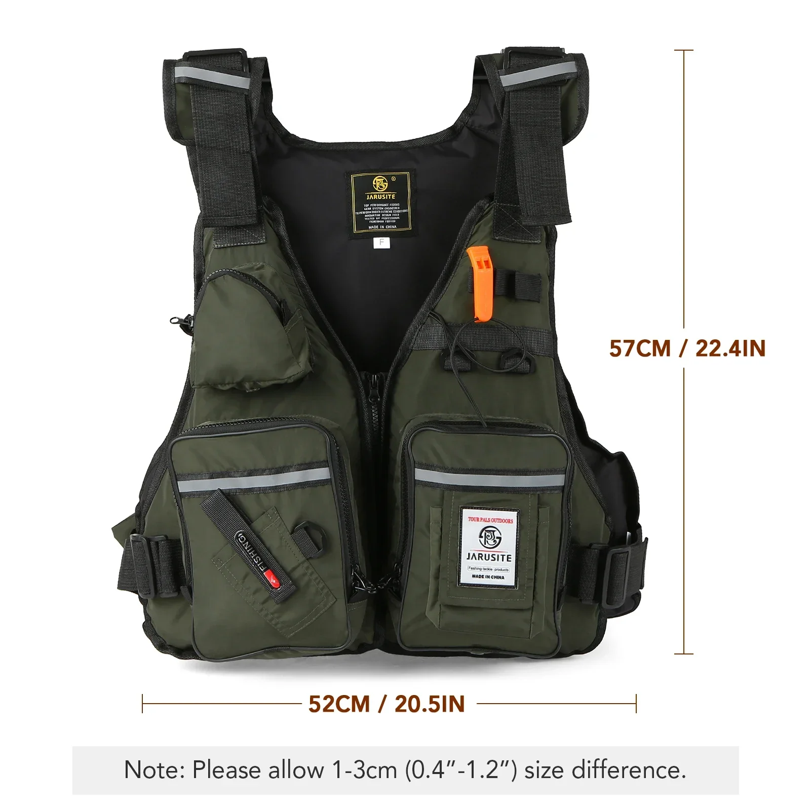 Kamizelka wędkarska dla dorosł – Fishing Vest Jacket recenzja i cena