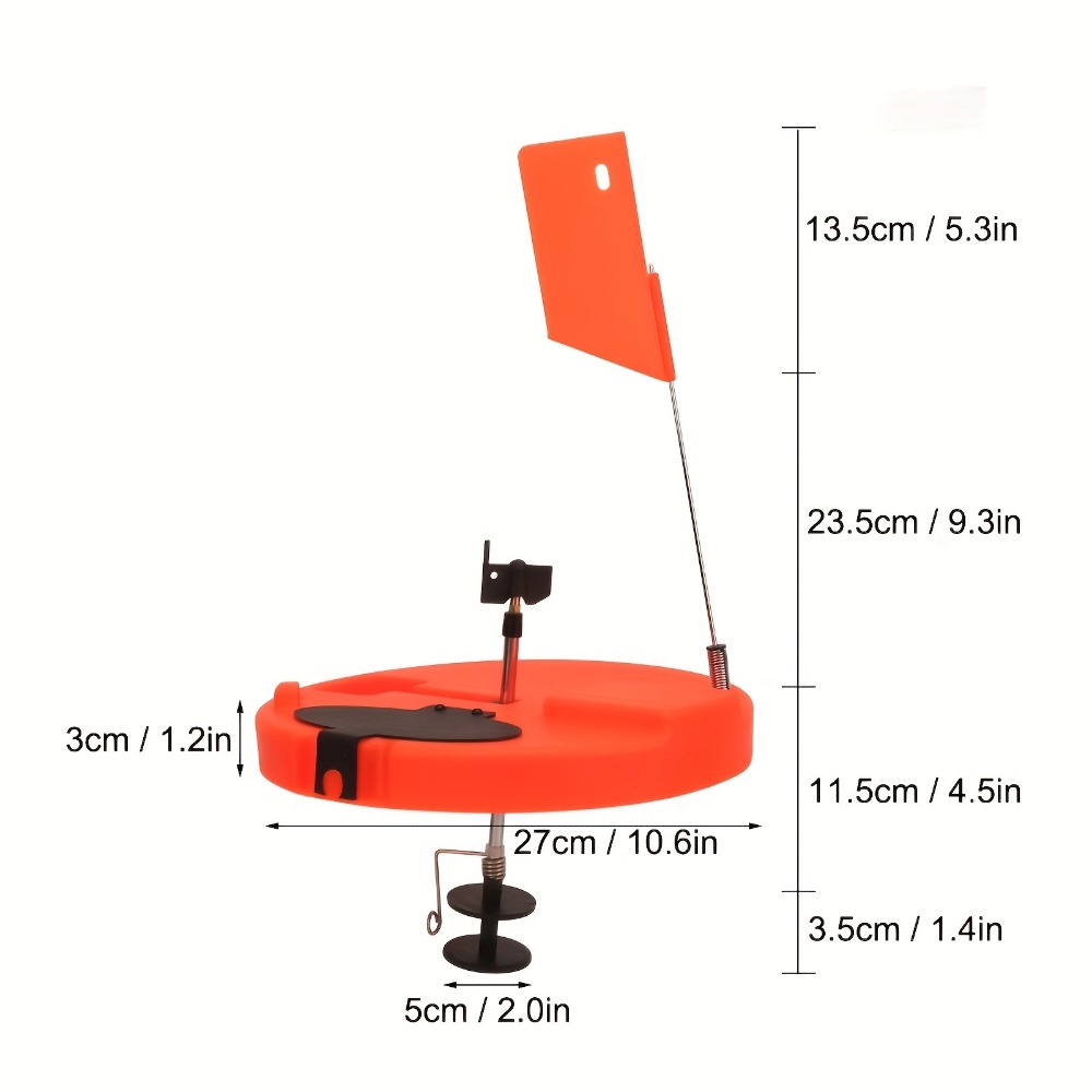 1 szt. Uniwersalny sygnalizato – Ice Fishing Tip Up recenzja i cena